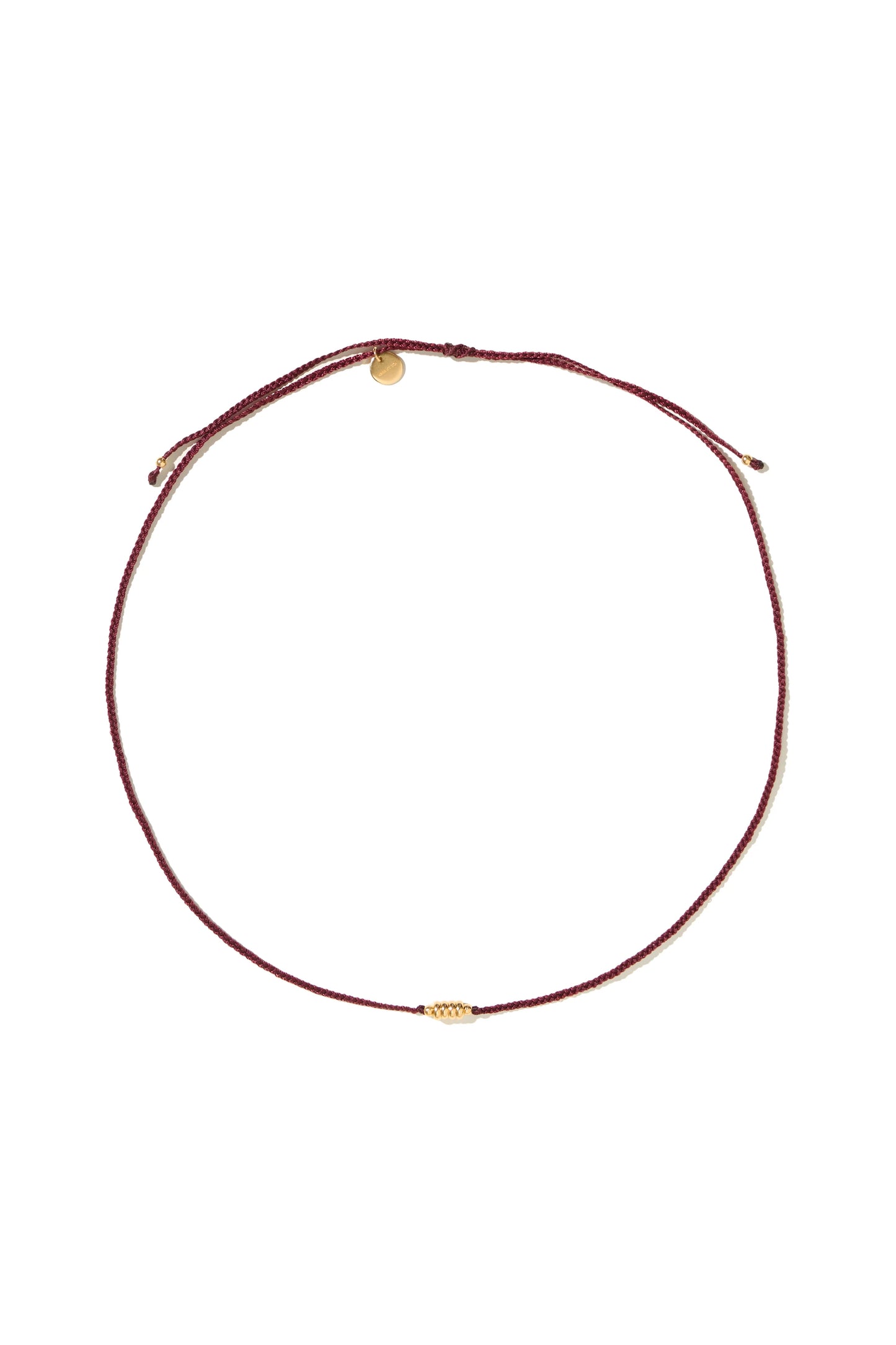 Dawson necklace - bordeaux