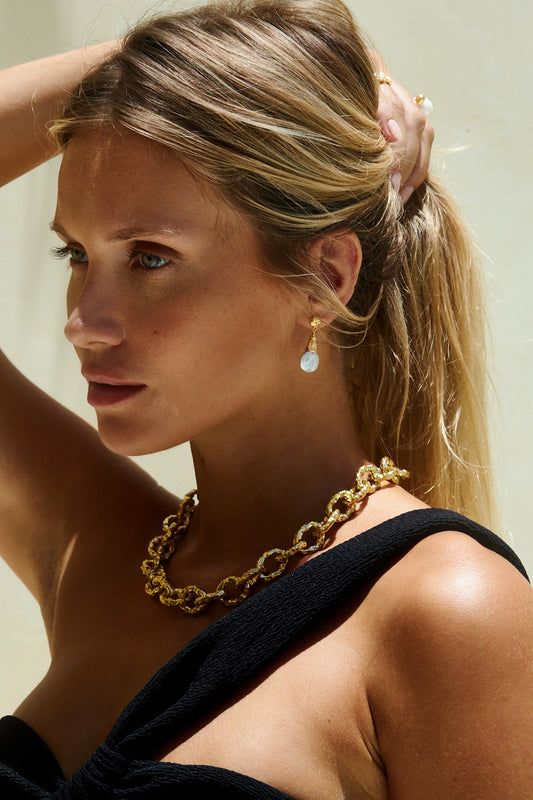 Magnolia earrings - Double