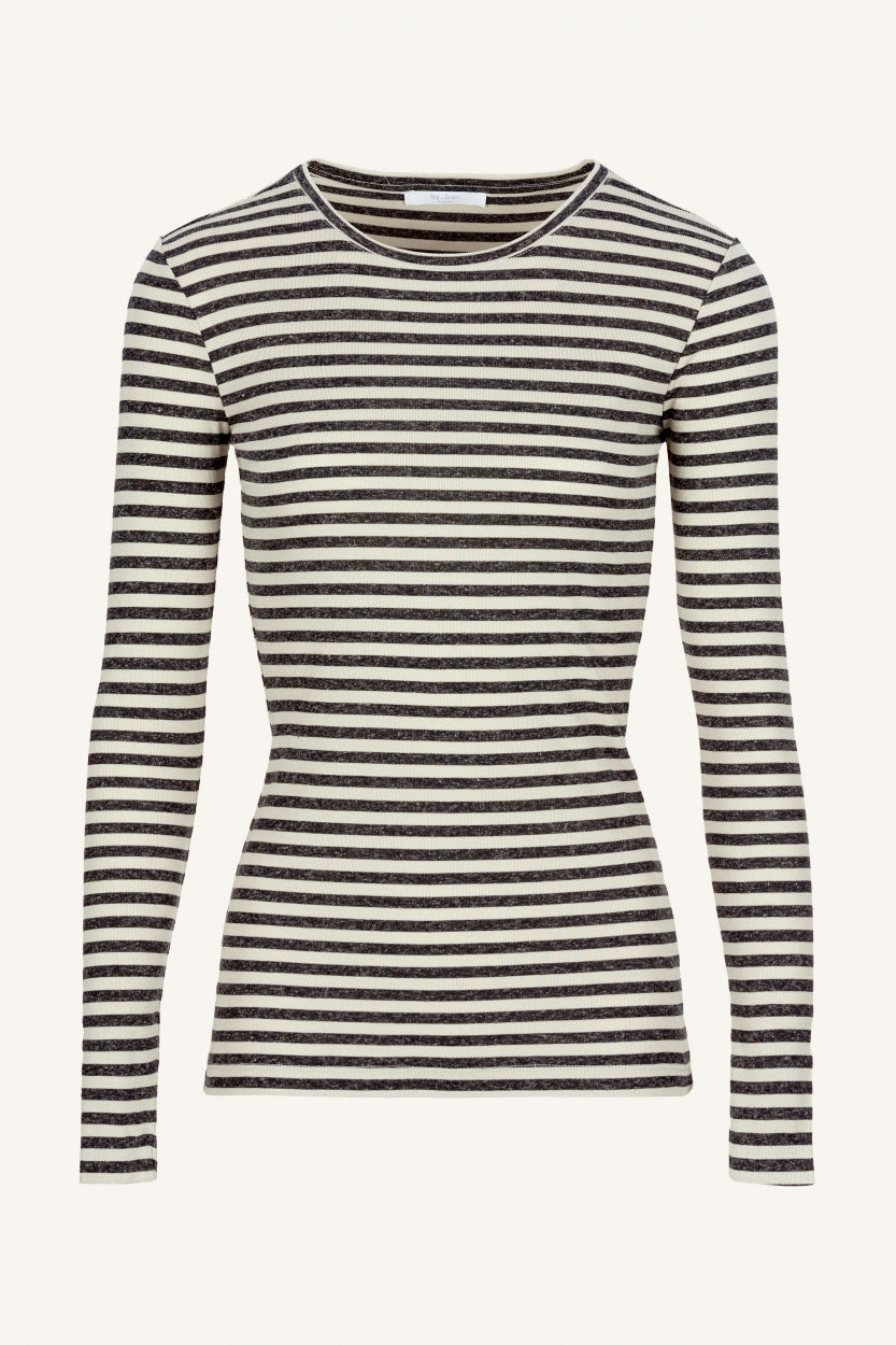 basic ls stripe top