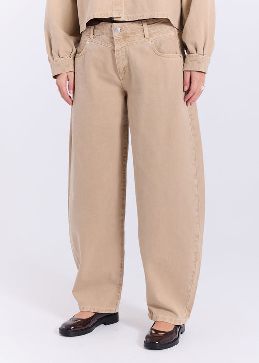 Evelyna baggy barrel jeans