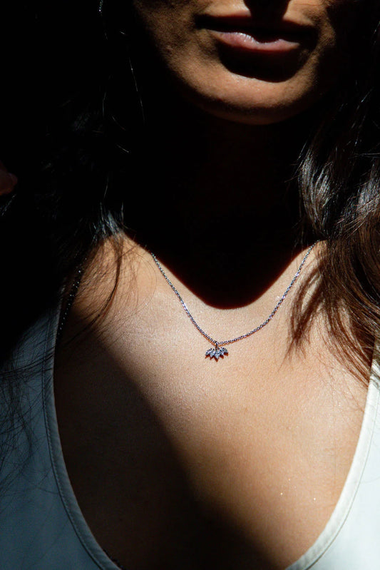 Ketting Rosalie - zilver