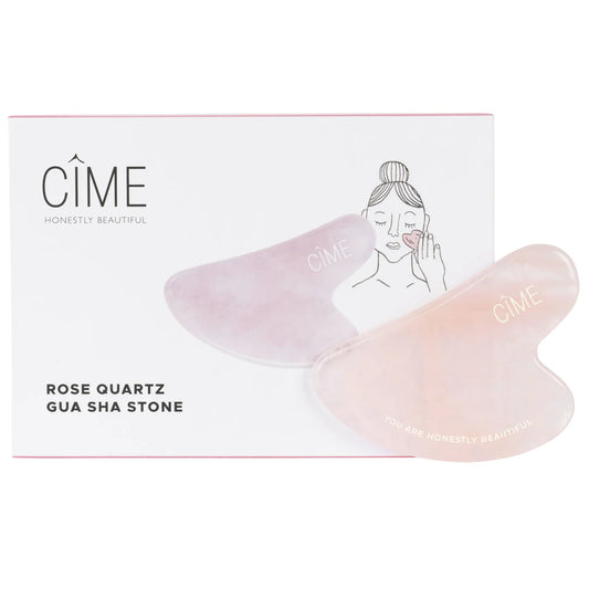 Rozenkwarts gua sha steen