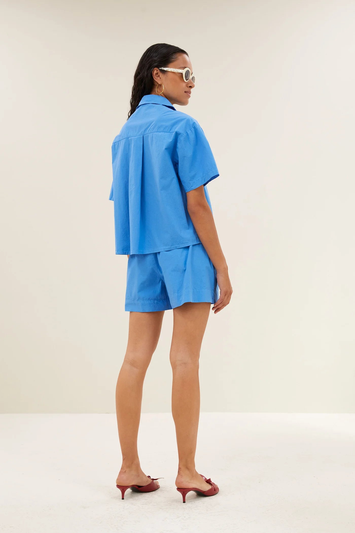 Lio poplin shorts