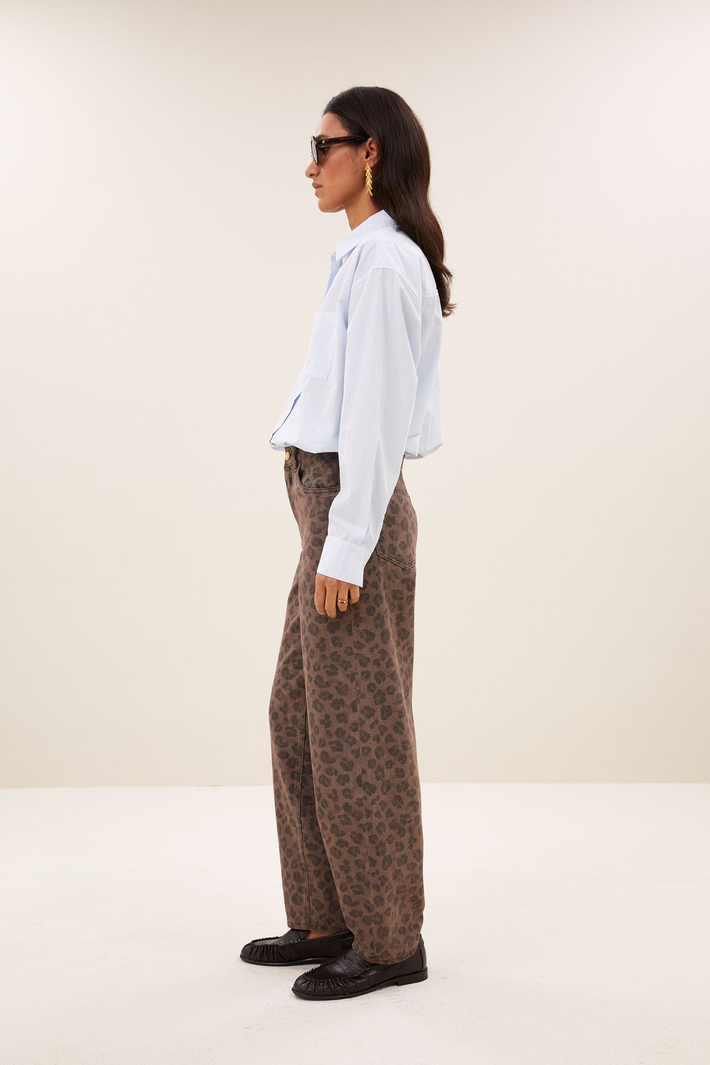 Lise chambray blouse