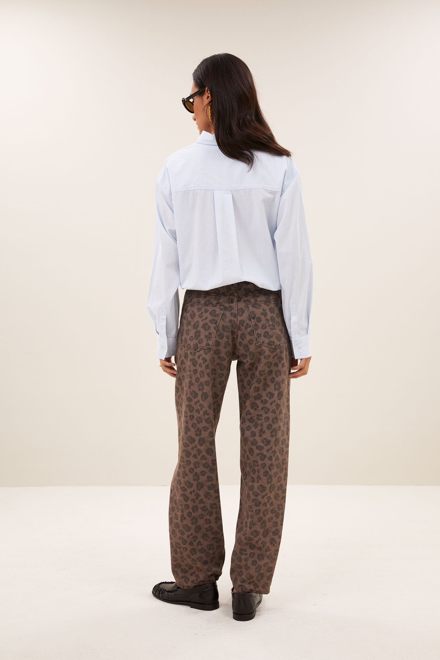 Lise chambray blouse