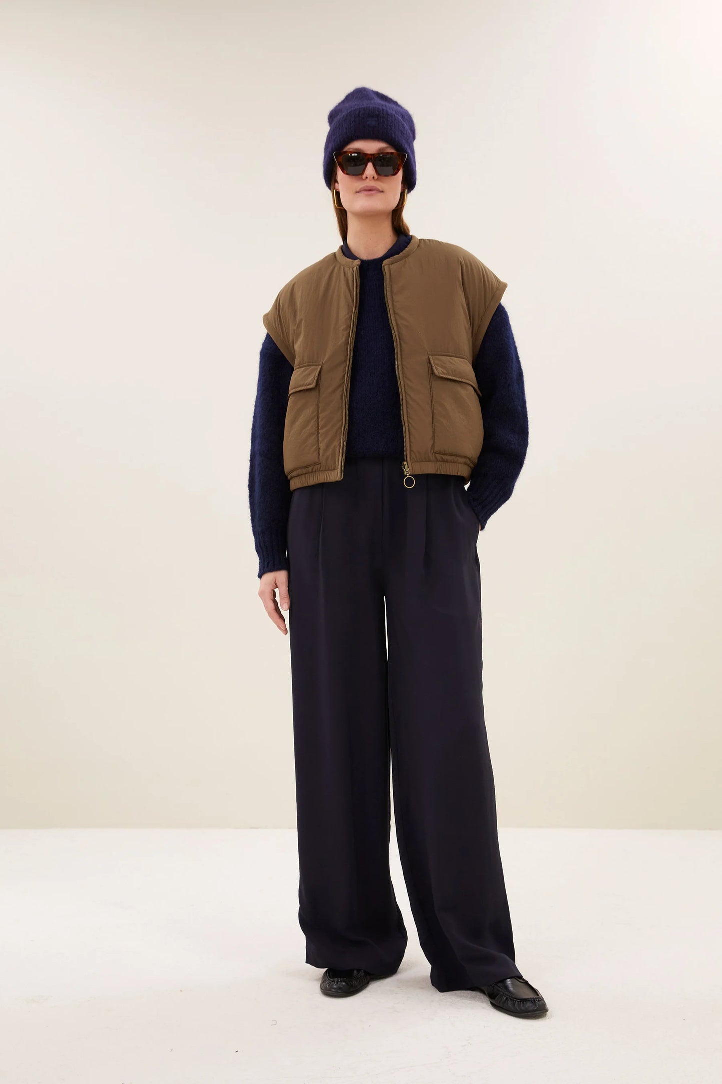 Gio sleeveless jacket