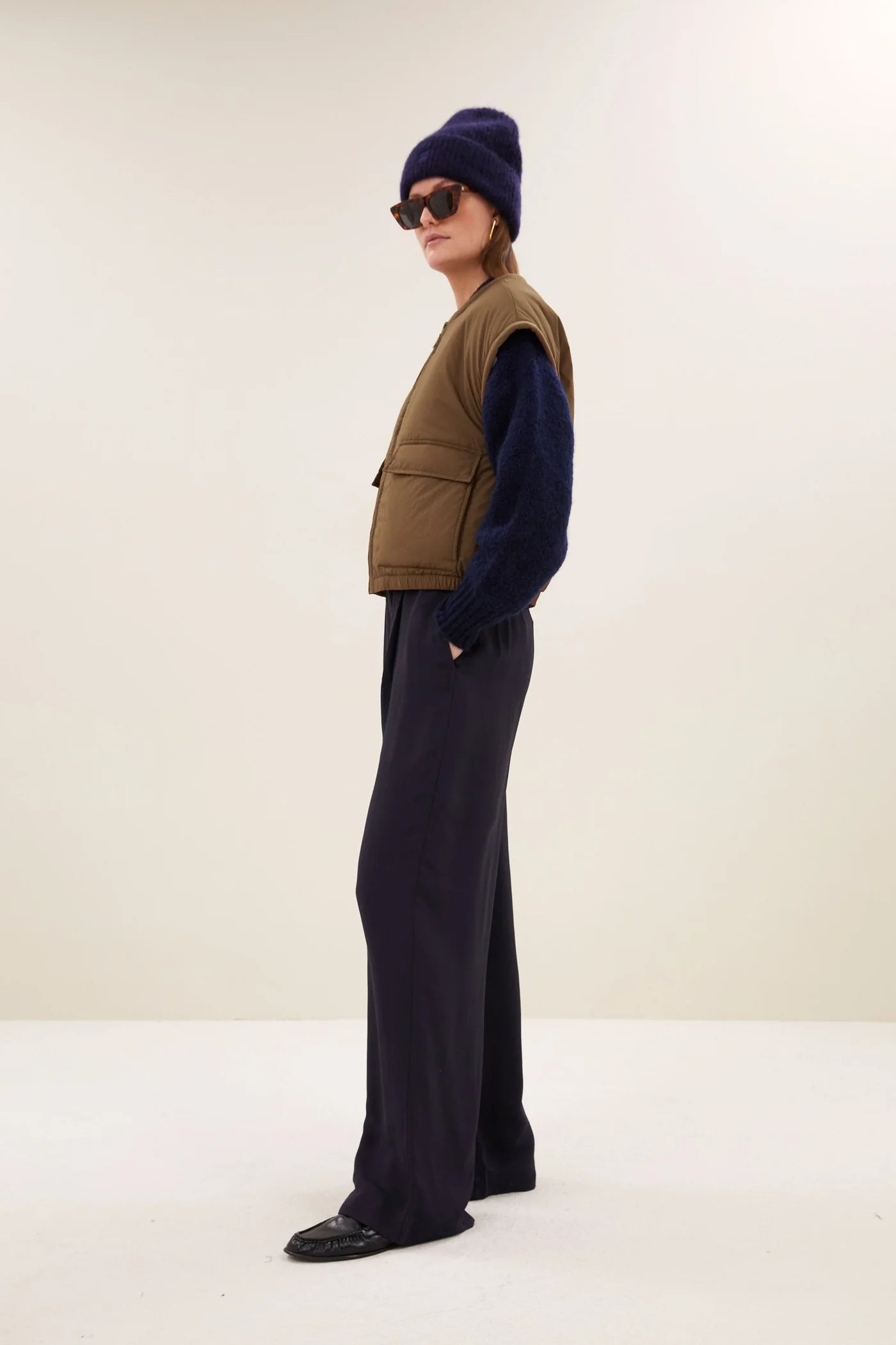 Gio sleeveless jacket