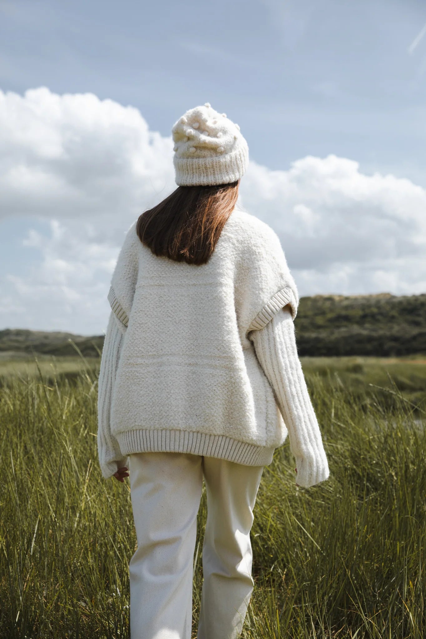 Billy Bodywarmer in Off White