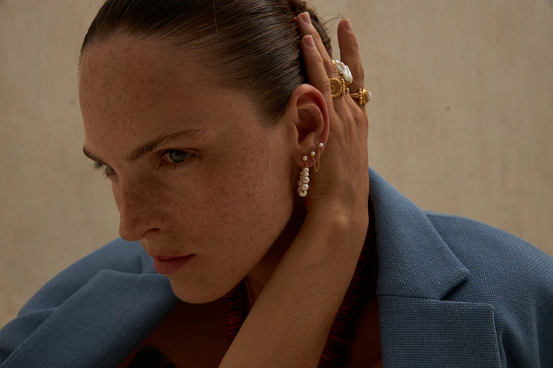 Marni single earring