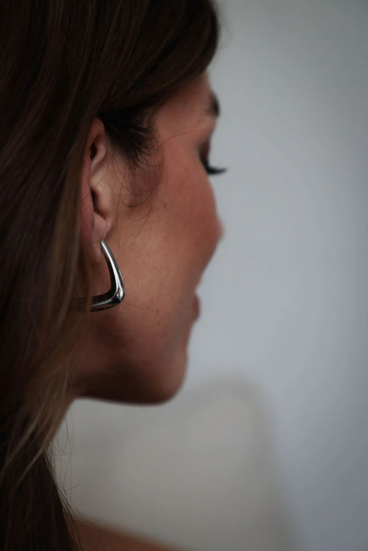 Oorringen Pam - zilver