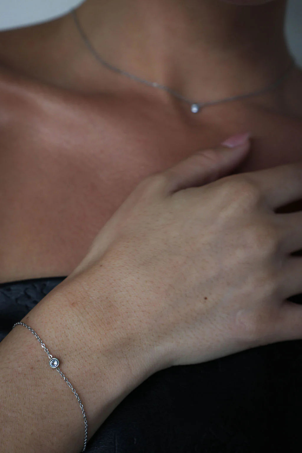 Ketting charlotte - zilver