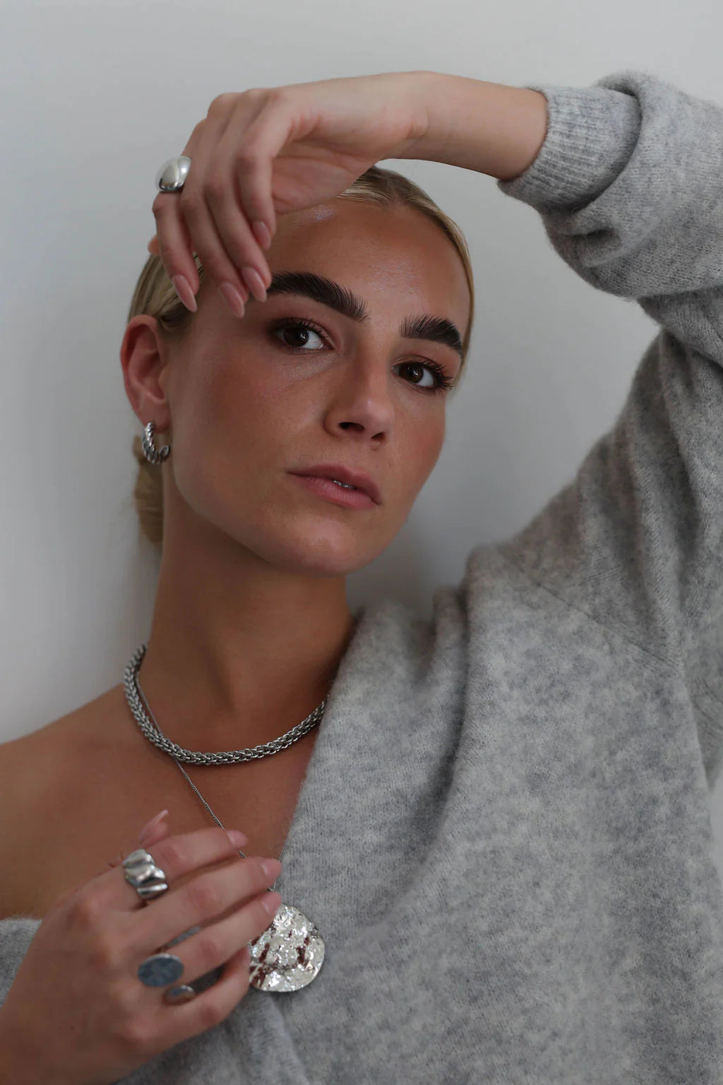 Ketting Michelle - zilver