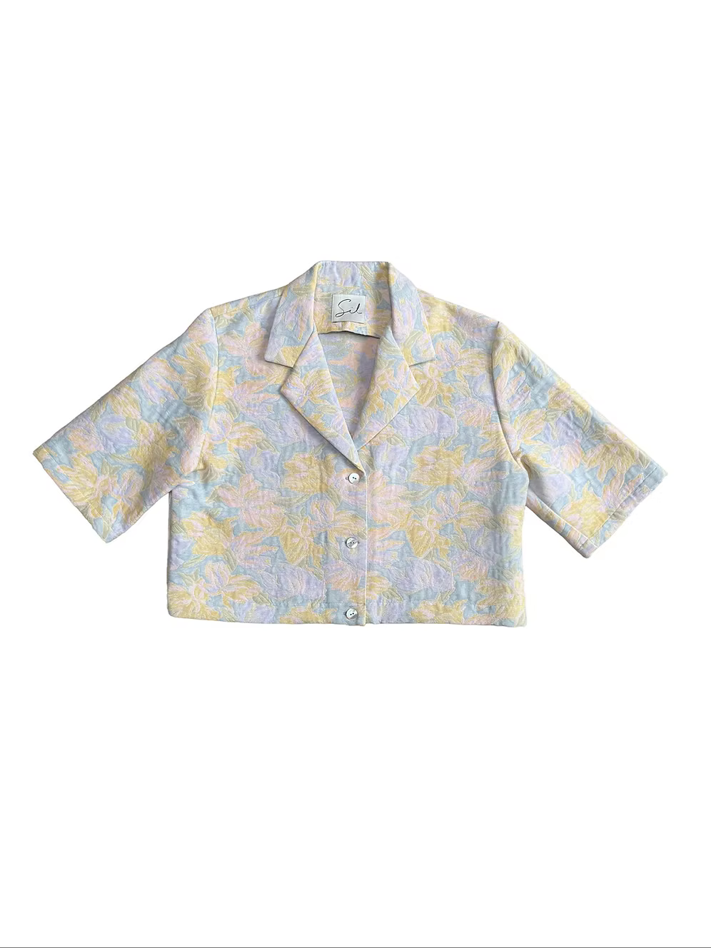 Bella shirt - Jacquard flower