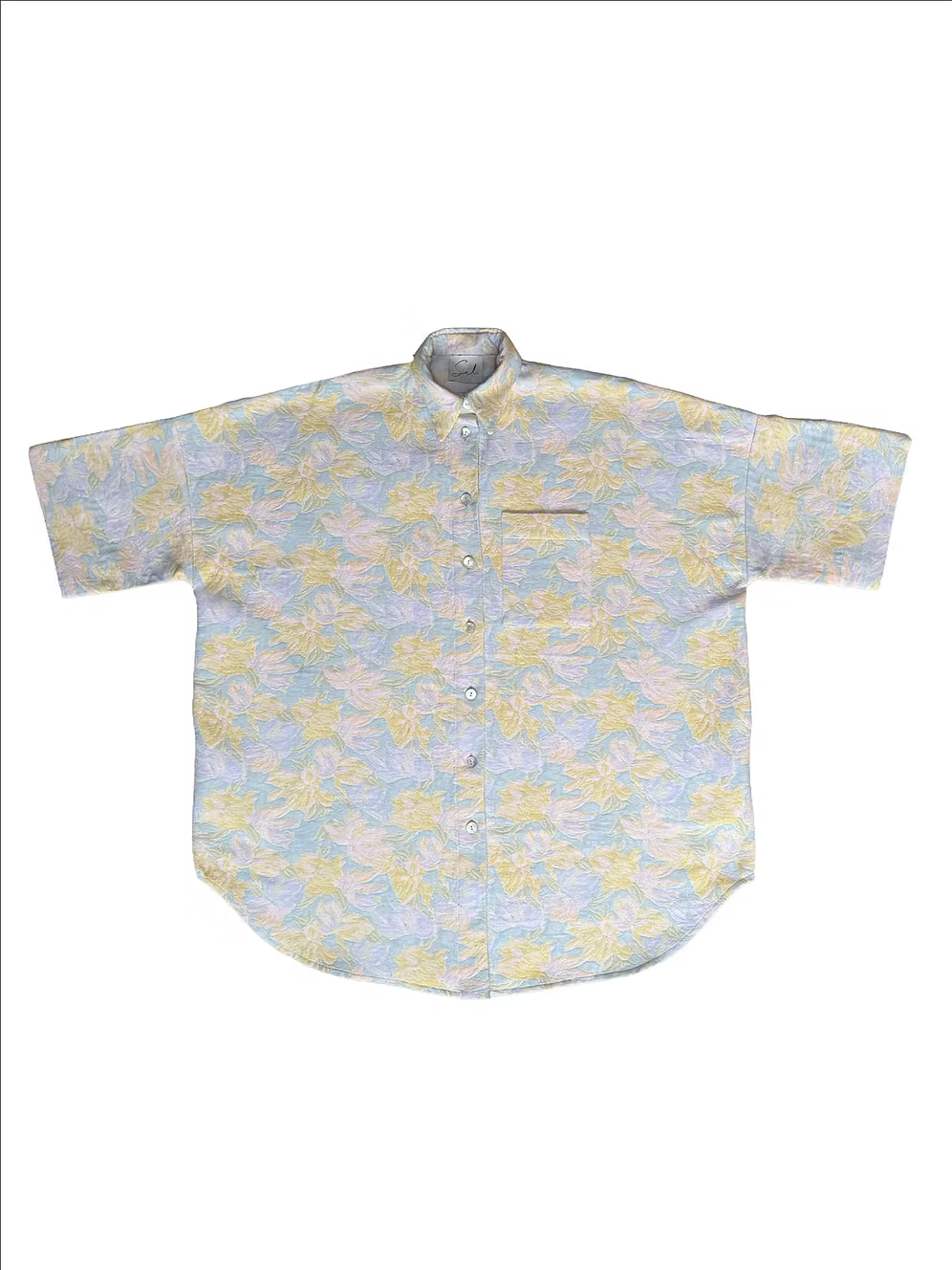 Doris dress - jacquard flower