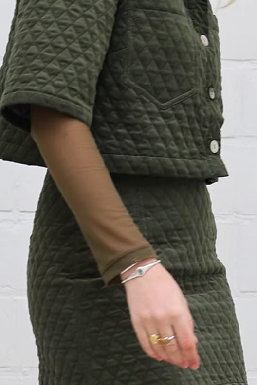 Tammy top - Mesh green