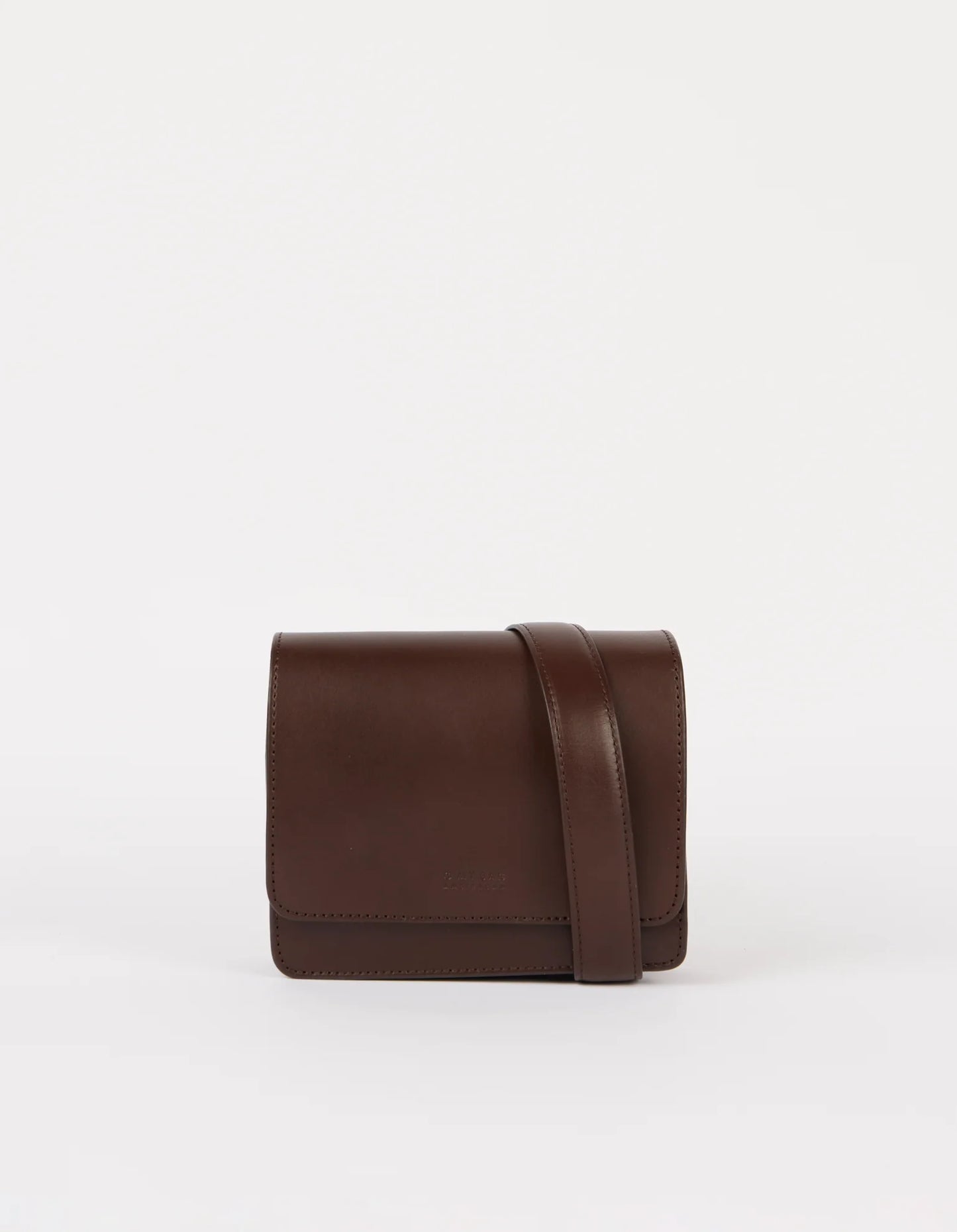 Audrey Mini - Chocoladebruin Klassiek Leer