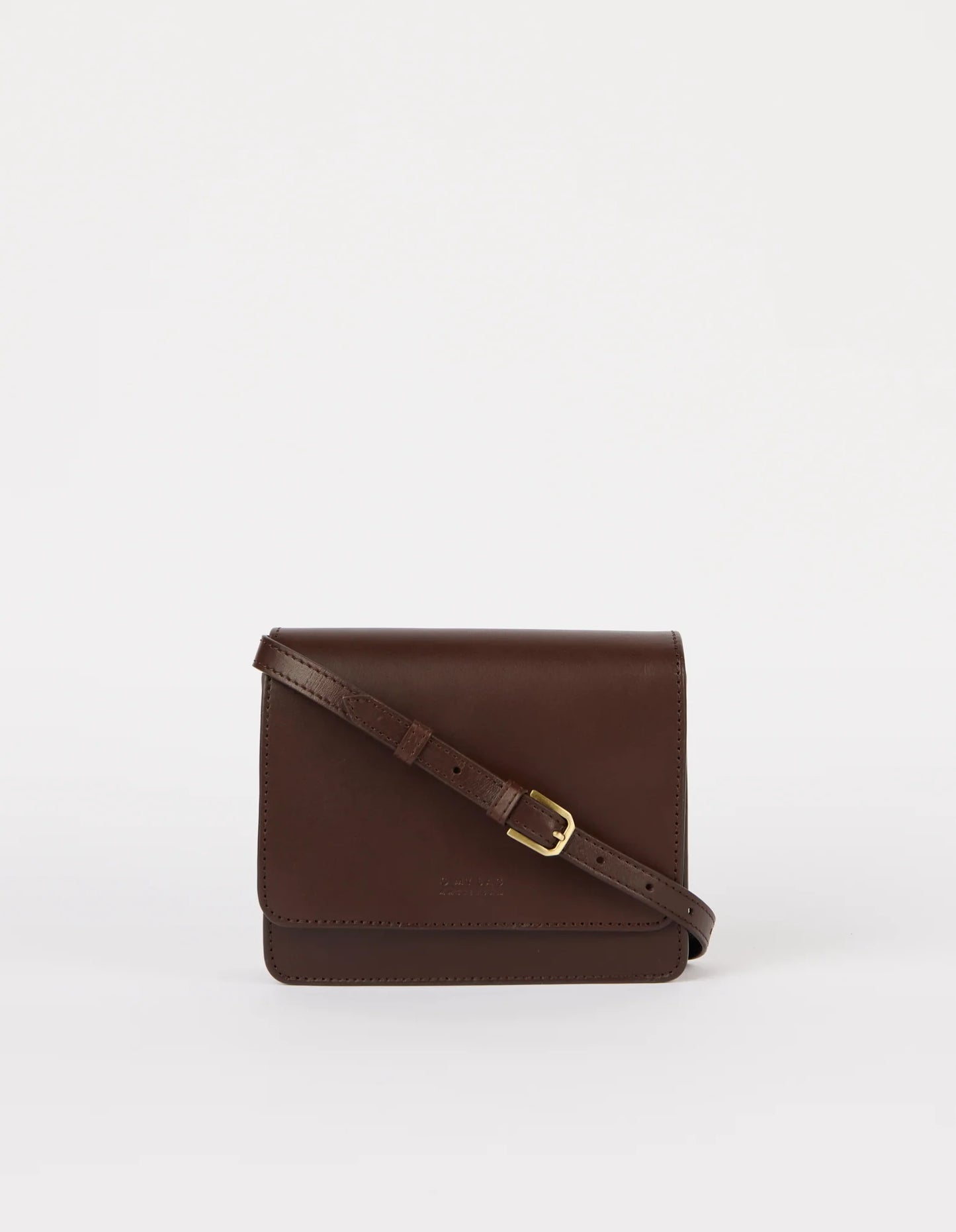 Audrey Mini - Chocoladebruin Klassiek Leer