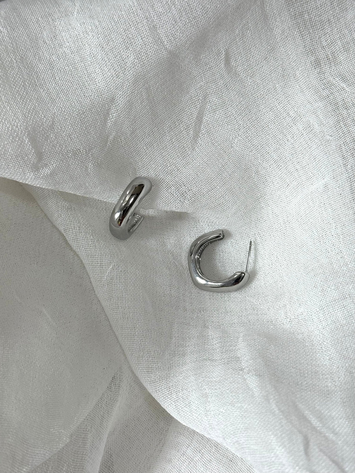 Oorbellen Coralie zilver