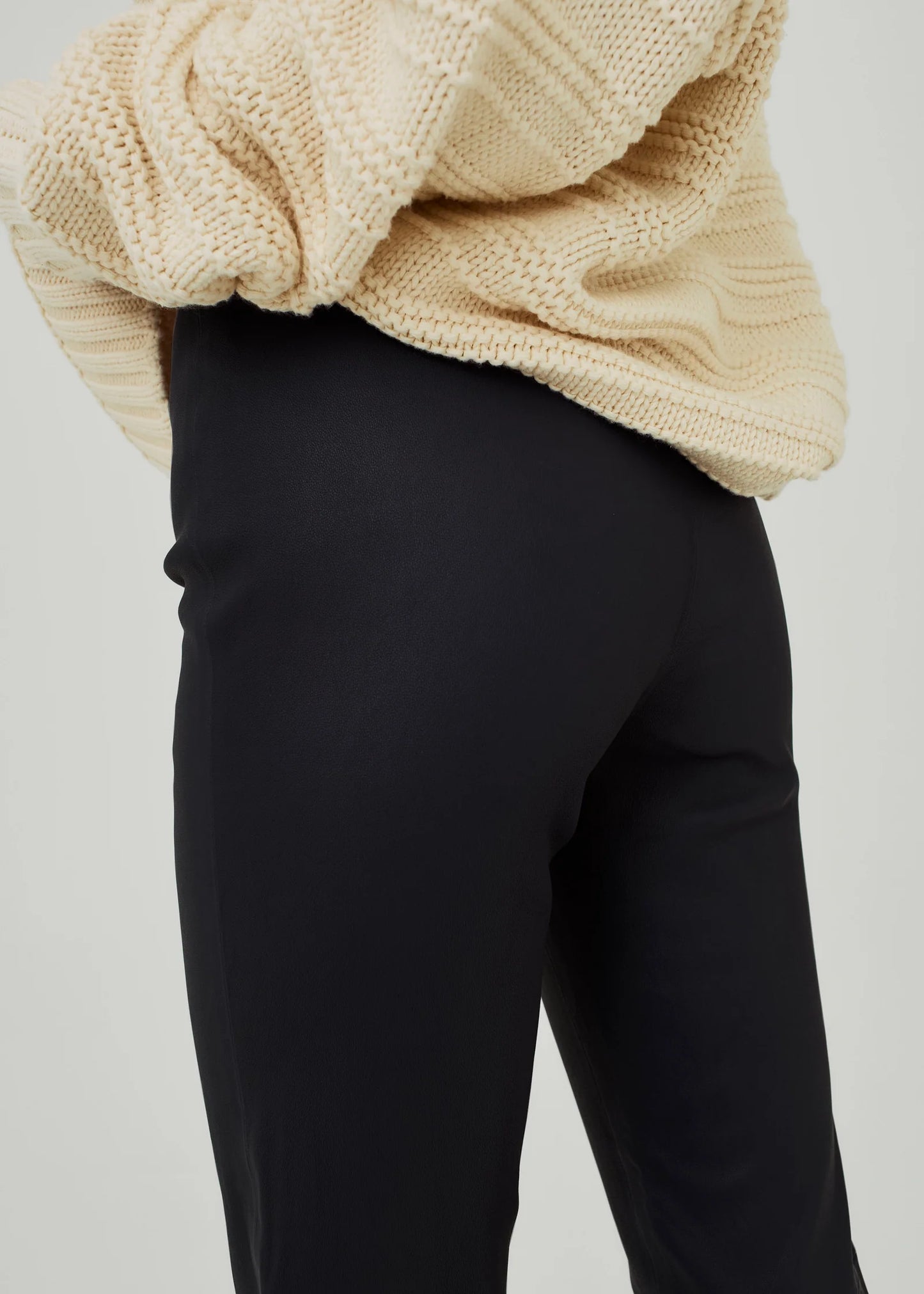 Celia stretch leather pants