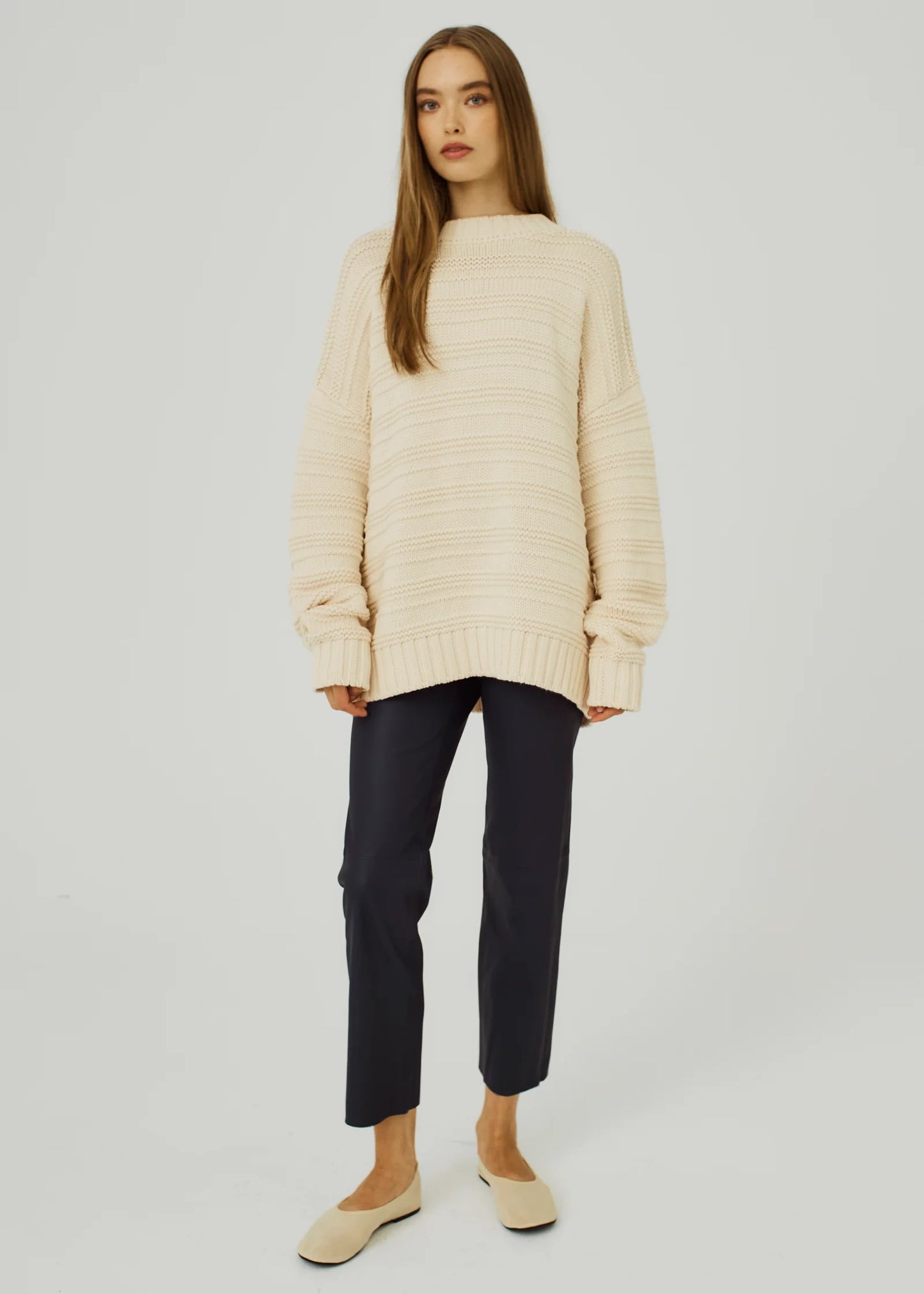 Celia stretch leather pants