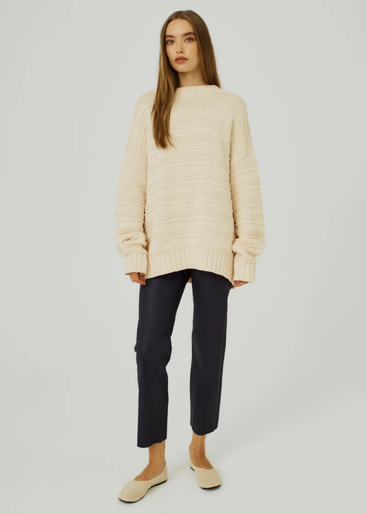 Celia stretch leather pants