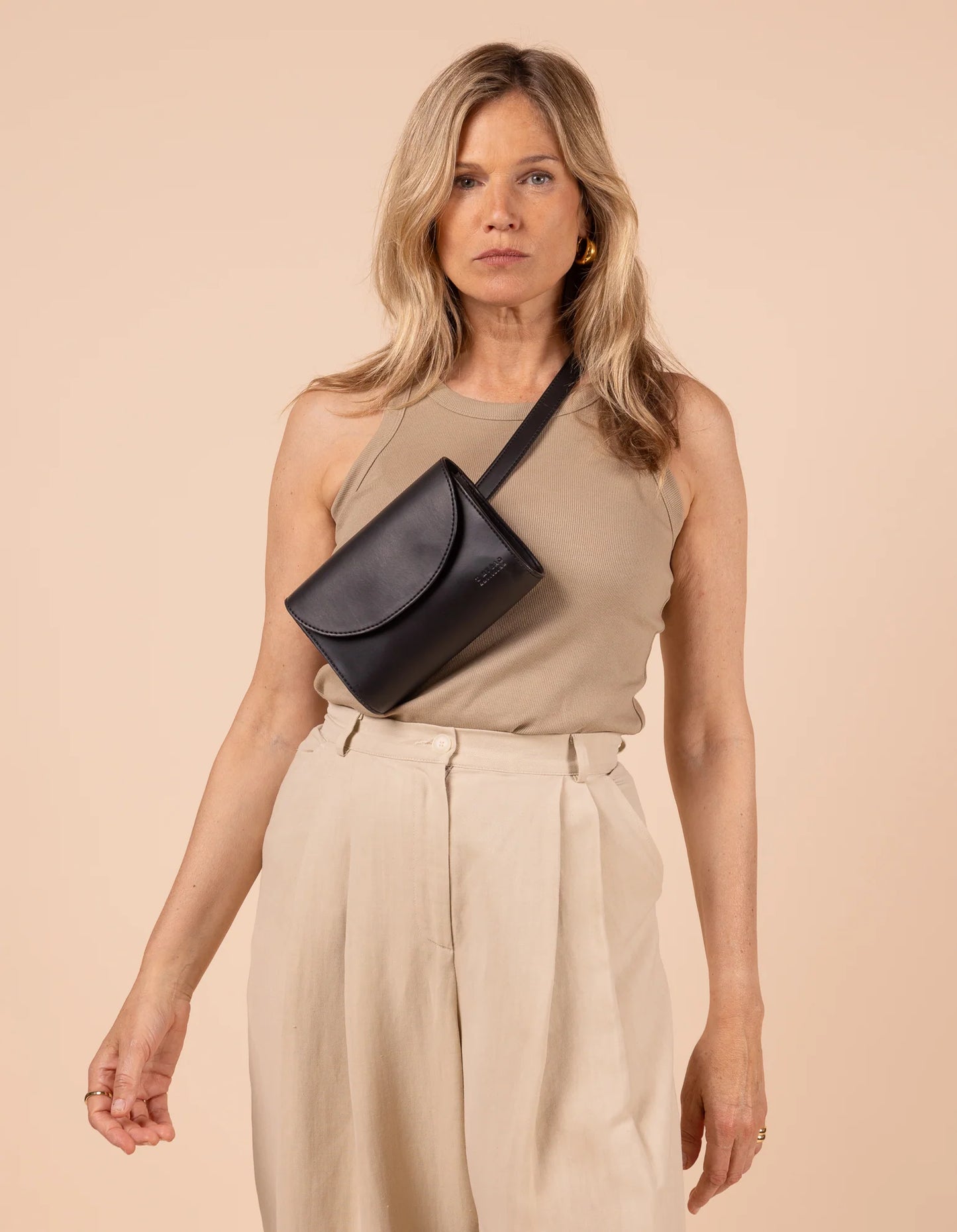 Sanne Belt Bag - Zwart Vegan Uppeal™