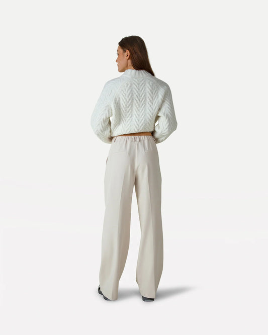 Moore pleated pants
