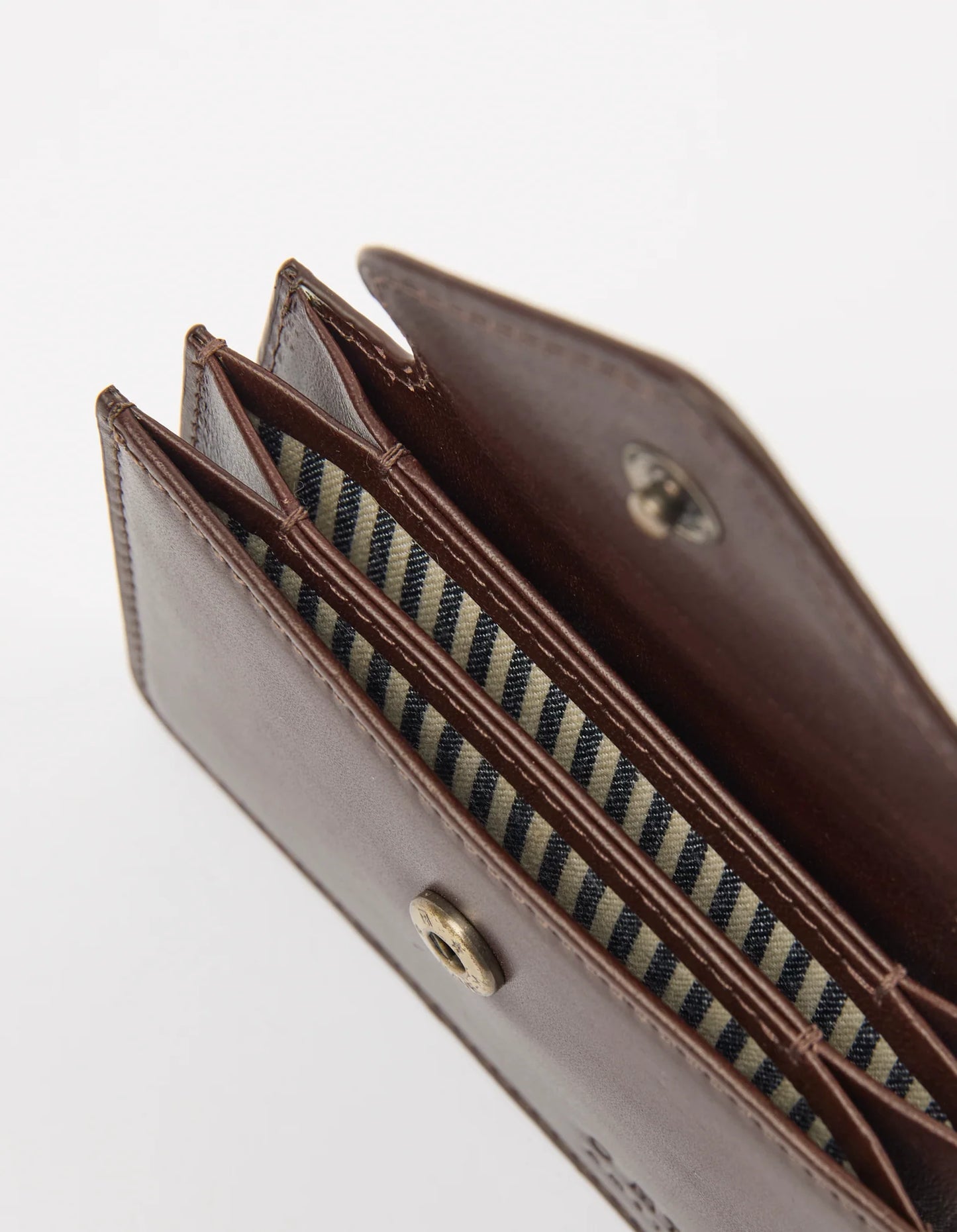 Harmonica Wallet - Cocoladebruin Klassiek Leer