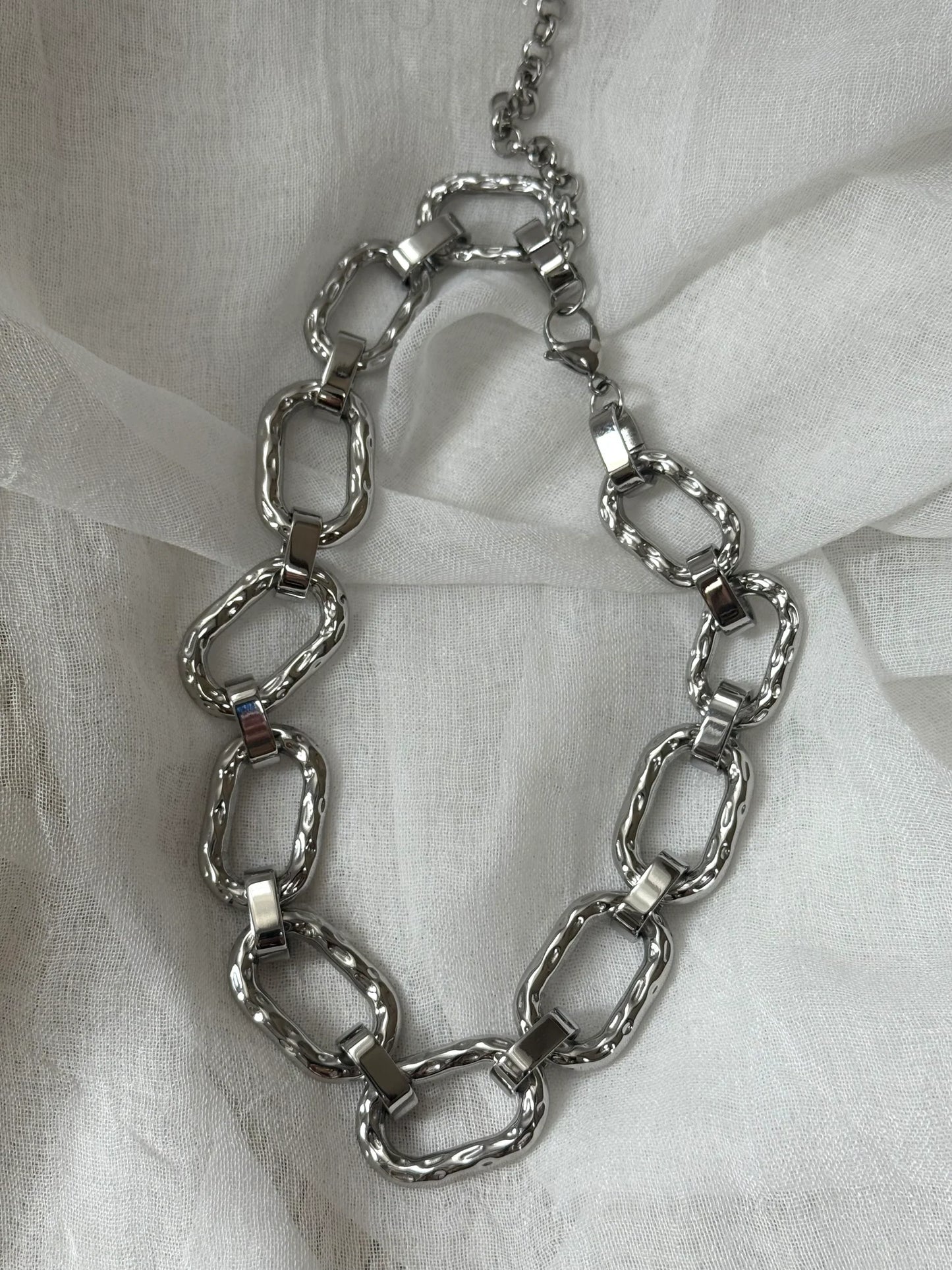 Ketting Rafael - zilver