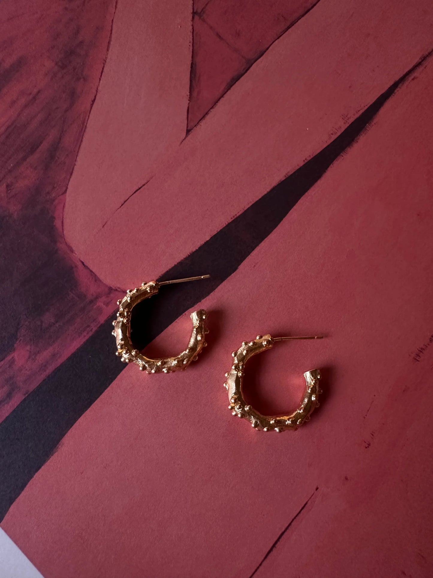 Leo double earrings