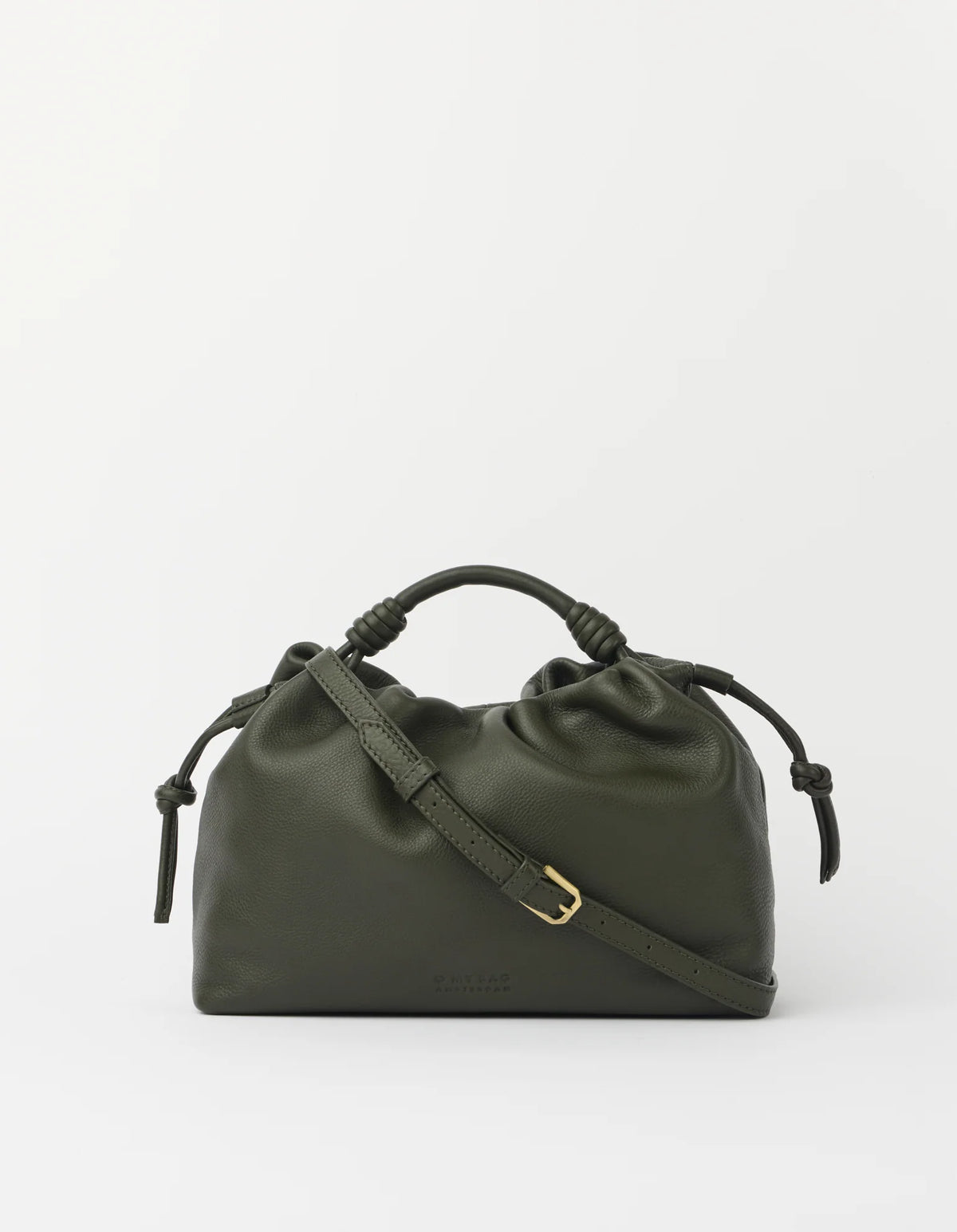 Kiki Midi - Moss Soft Grain Leer