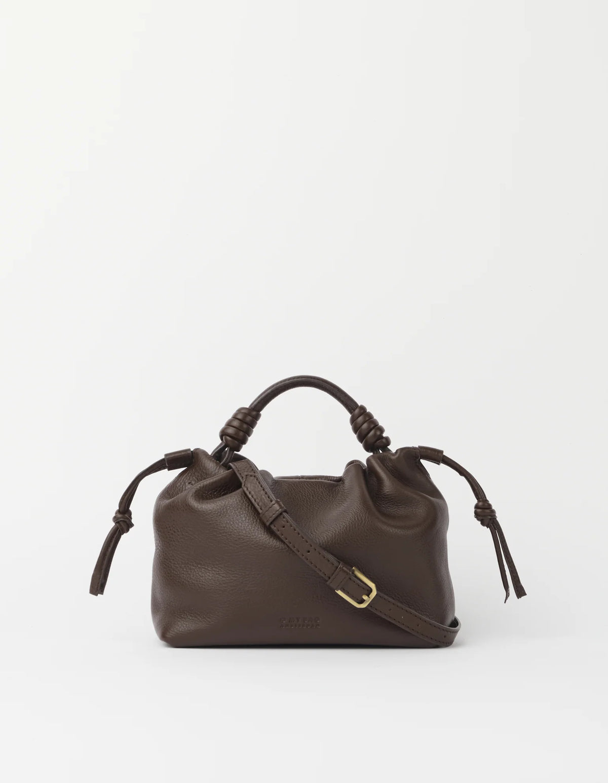 Kiki Mini - Chocoladebruin Soft Grain Leer