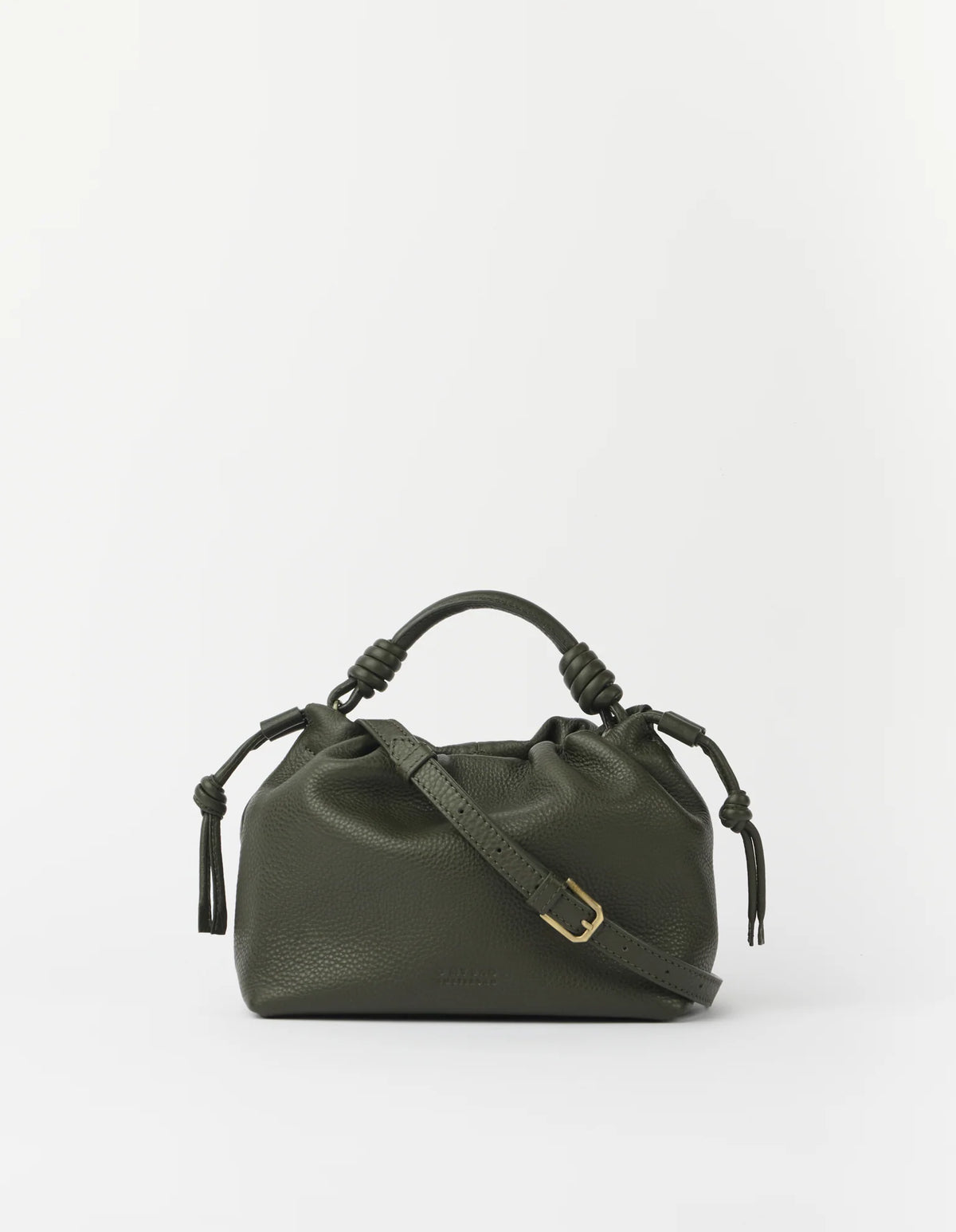 Kiki Mini - Moss Soft Grain Leer