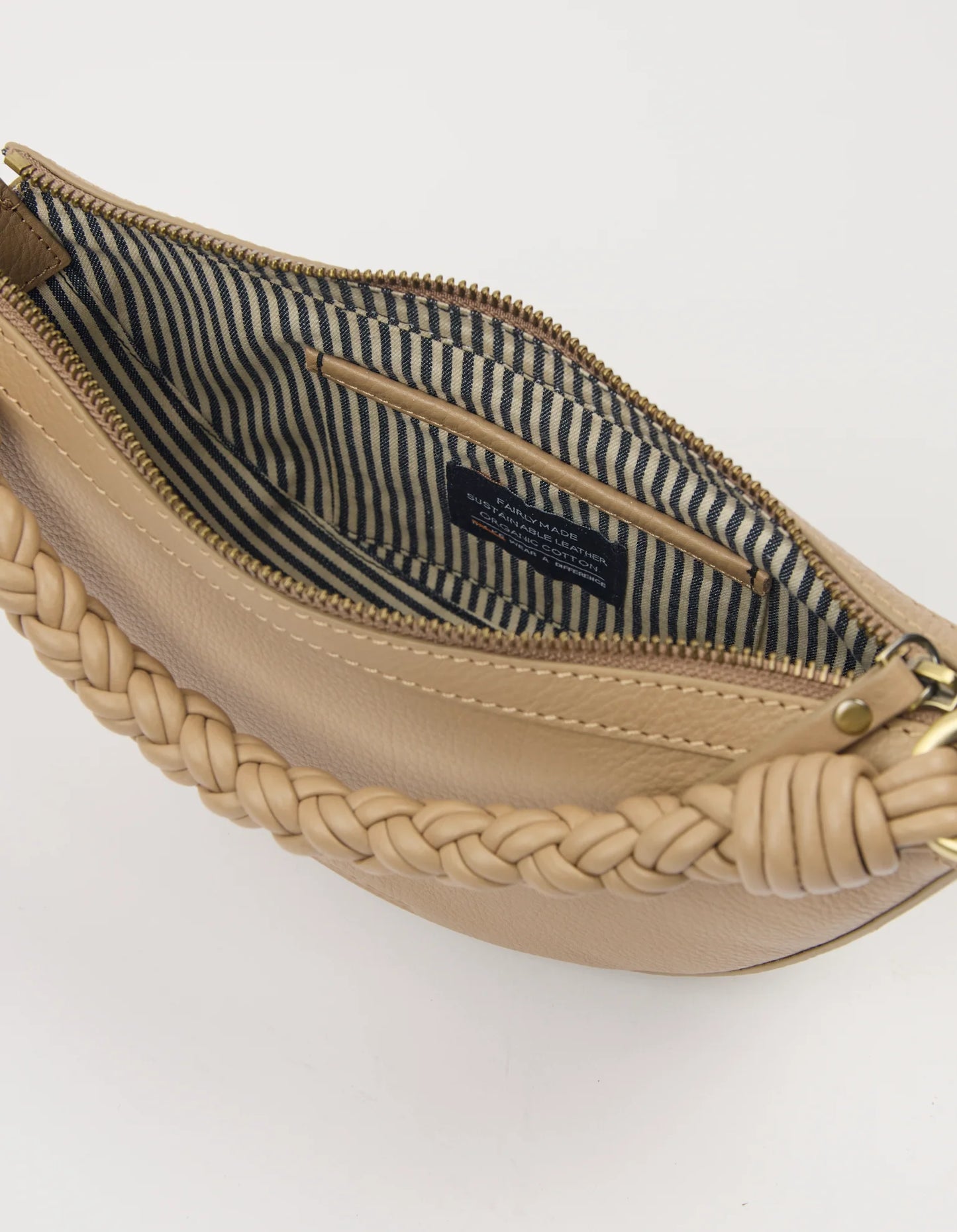 Leo mini - Sand Soft Grain Leer