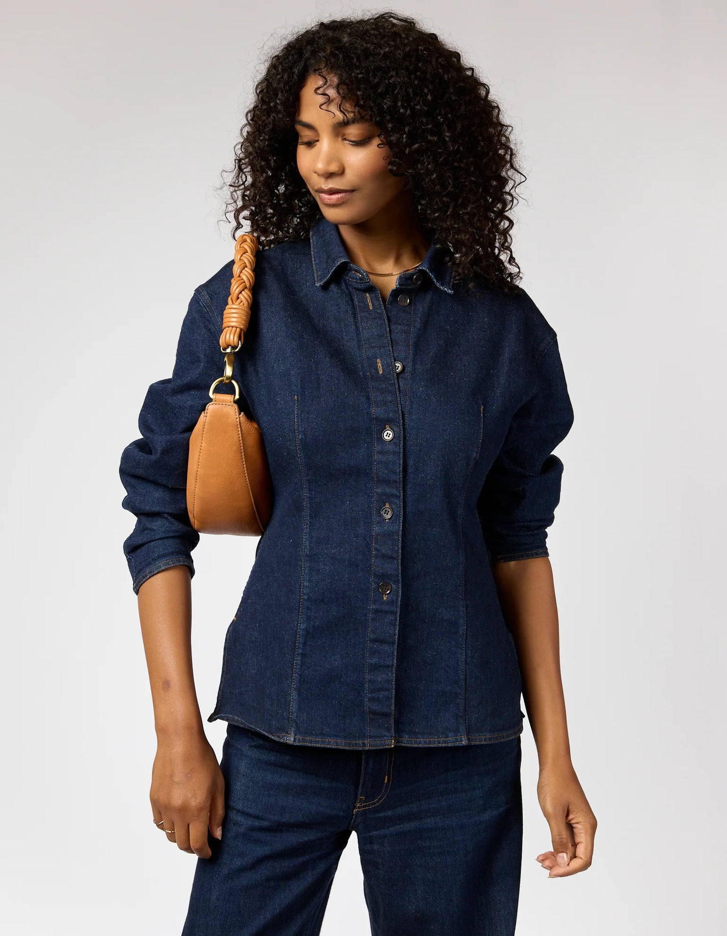 Leo midi - Wild Oak Soft Grain Leer