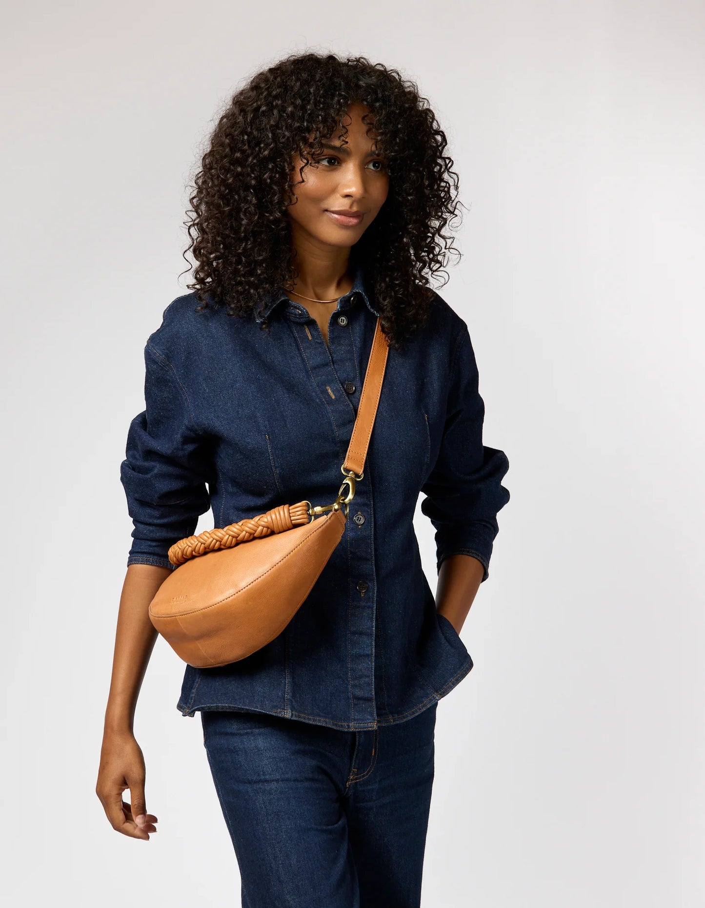 Leo midi - Wild Oak Soft Grain Leer