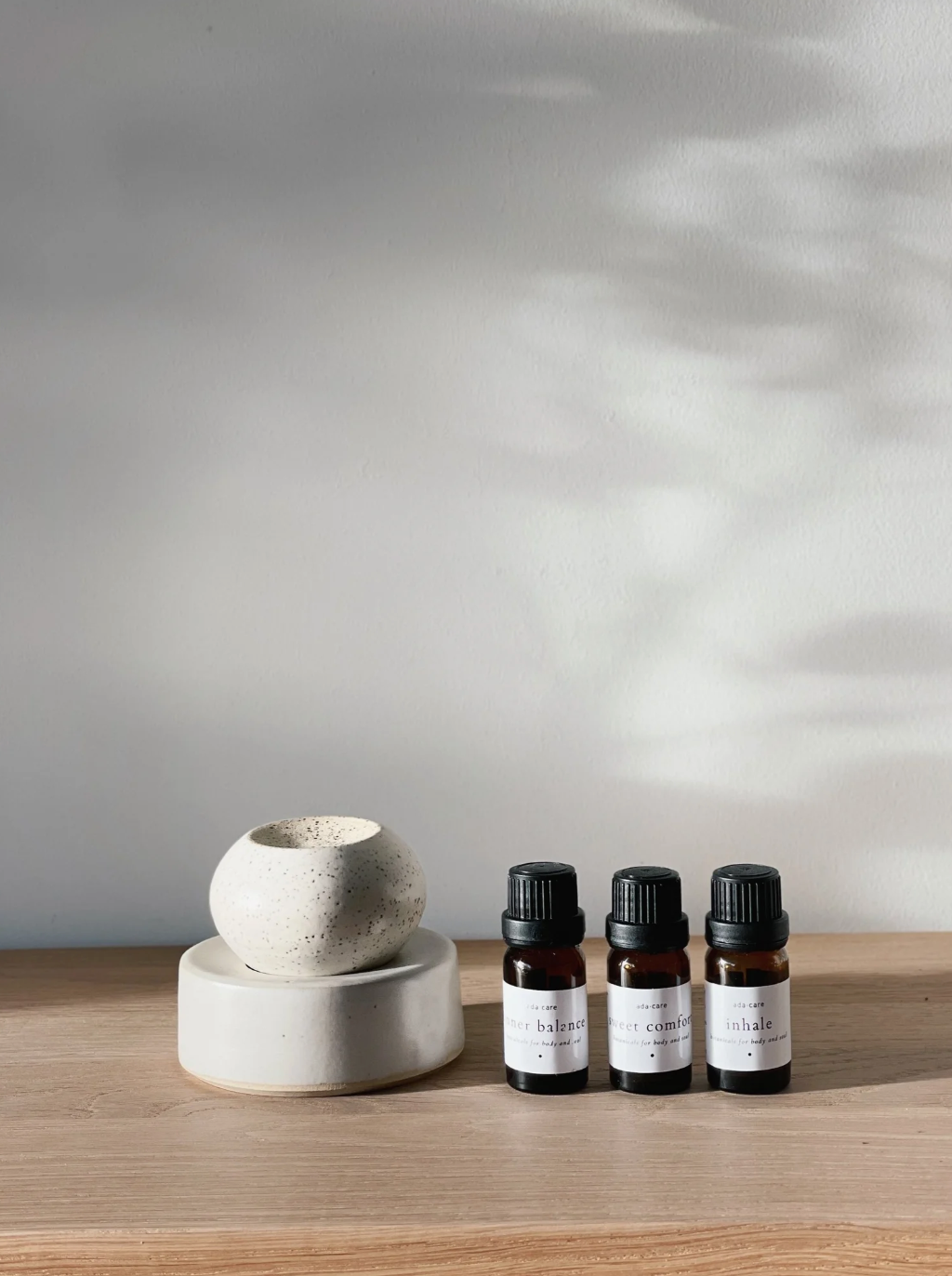 Ada care - aromasteen round beige