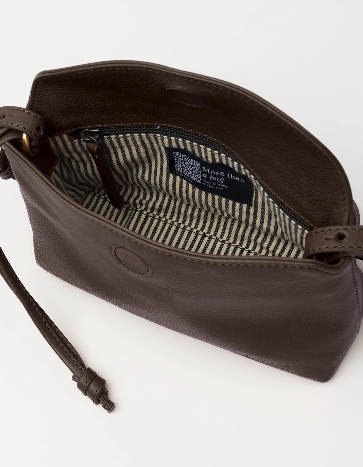 Sienna Mini - Chocoladebruin Soft Grain Leer