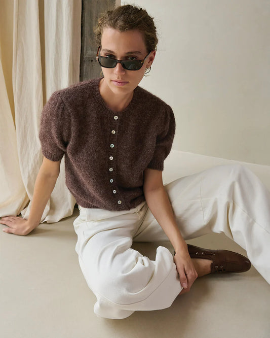 Jacqui knitted cardigan
