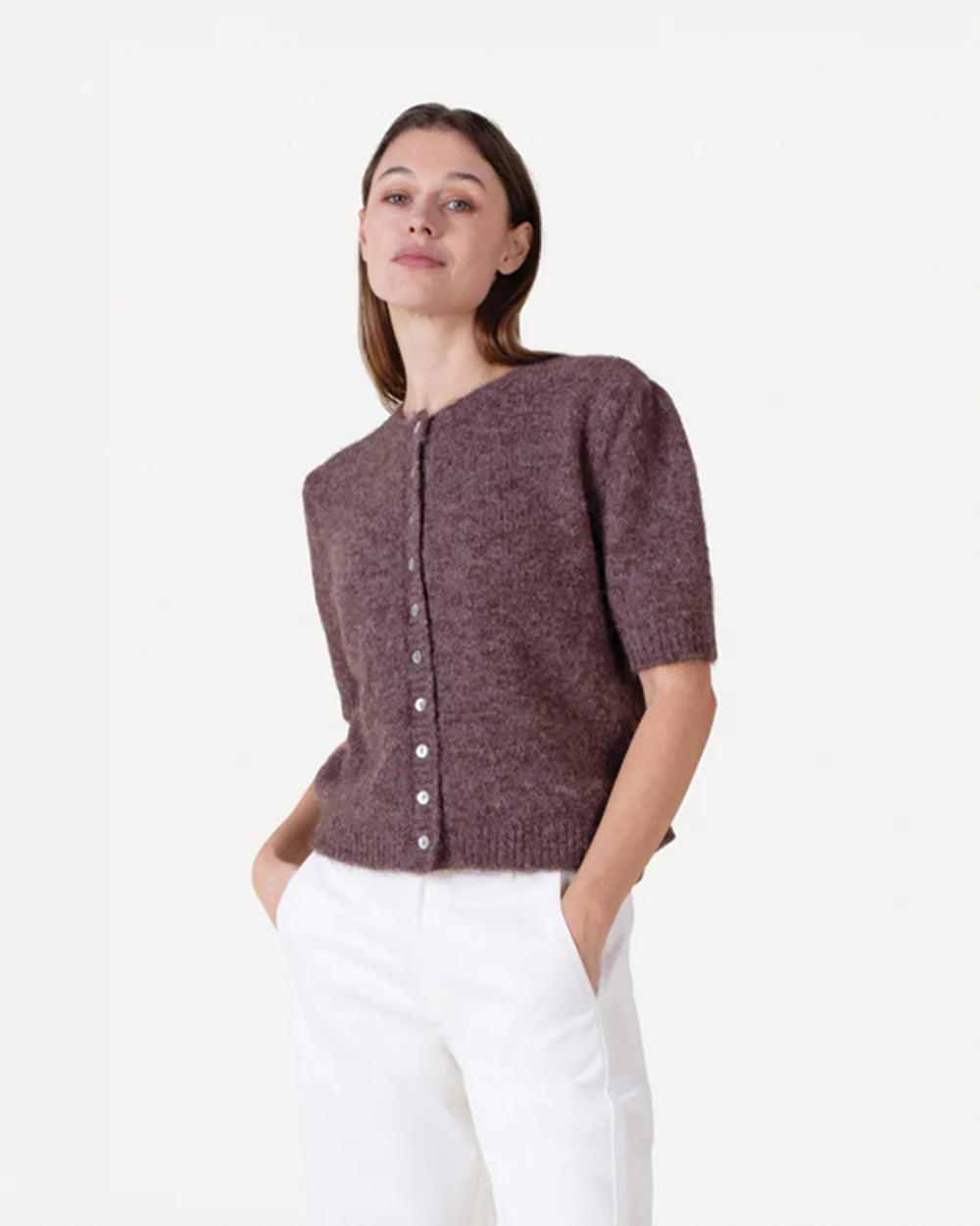 Jacqui knitted cardigan