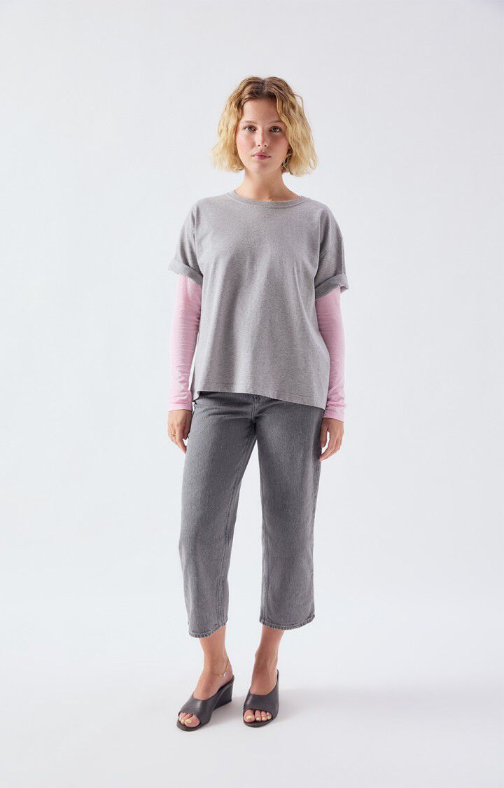 Dames-cropped straight jeans Yopday