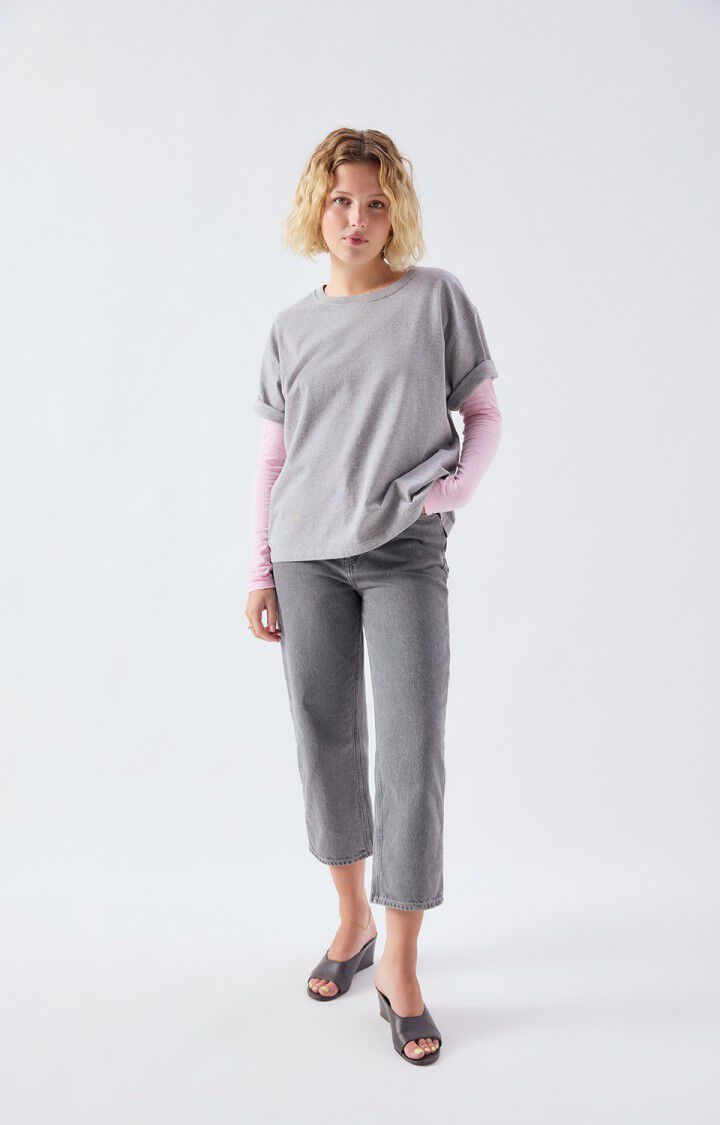 Dames-cropped straight jeans Yopday