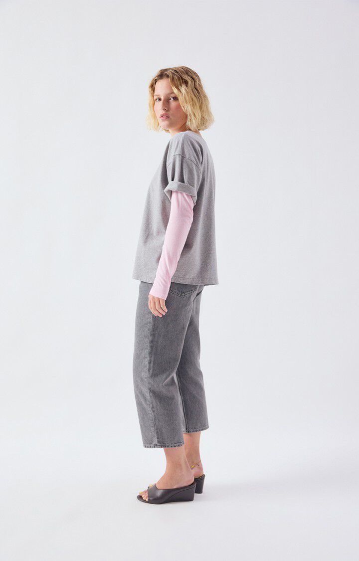 Dames-cropped straight jeans Yopday