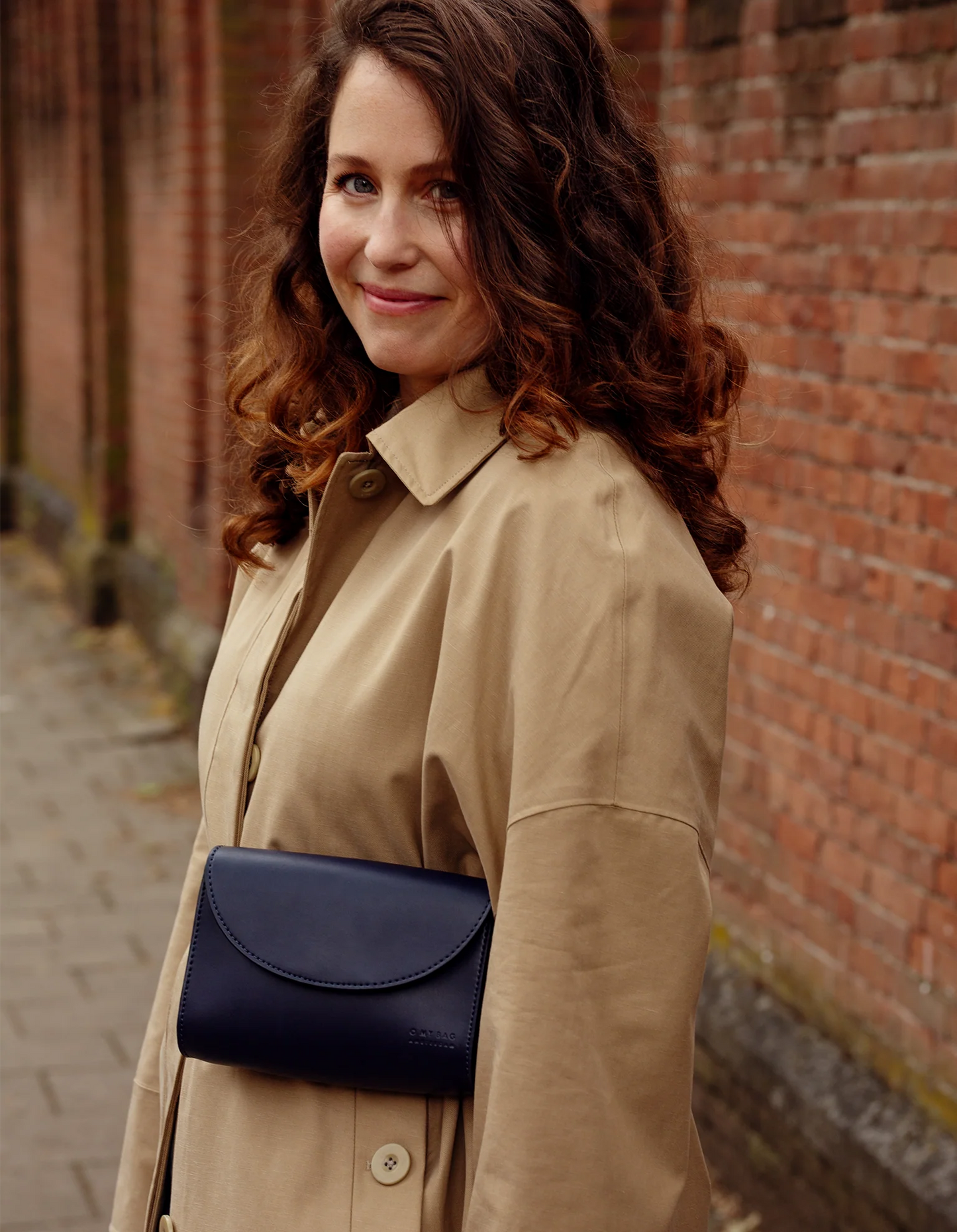Sanne Belt Bag - Marineblauw Vegan Uppeal™