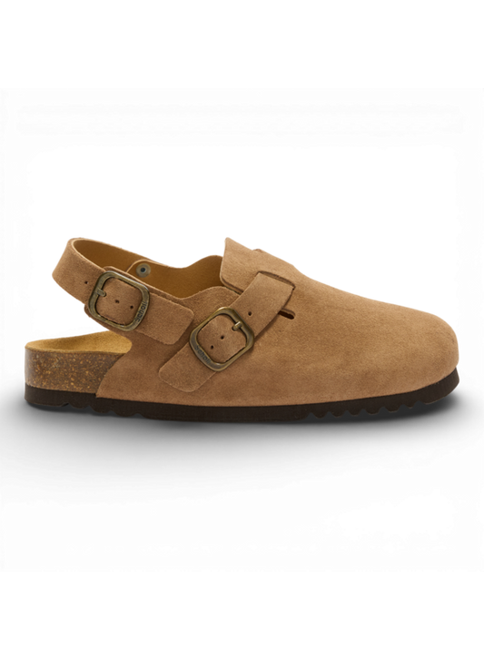 Mules fae backstrap - taupe