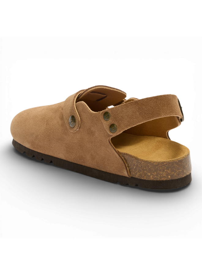 Mules fae backstrap - taupe