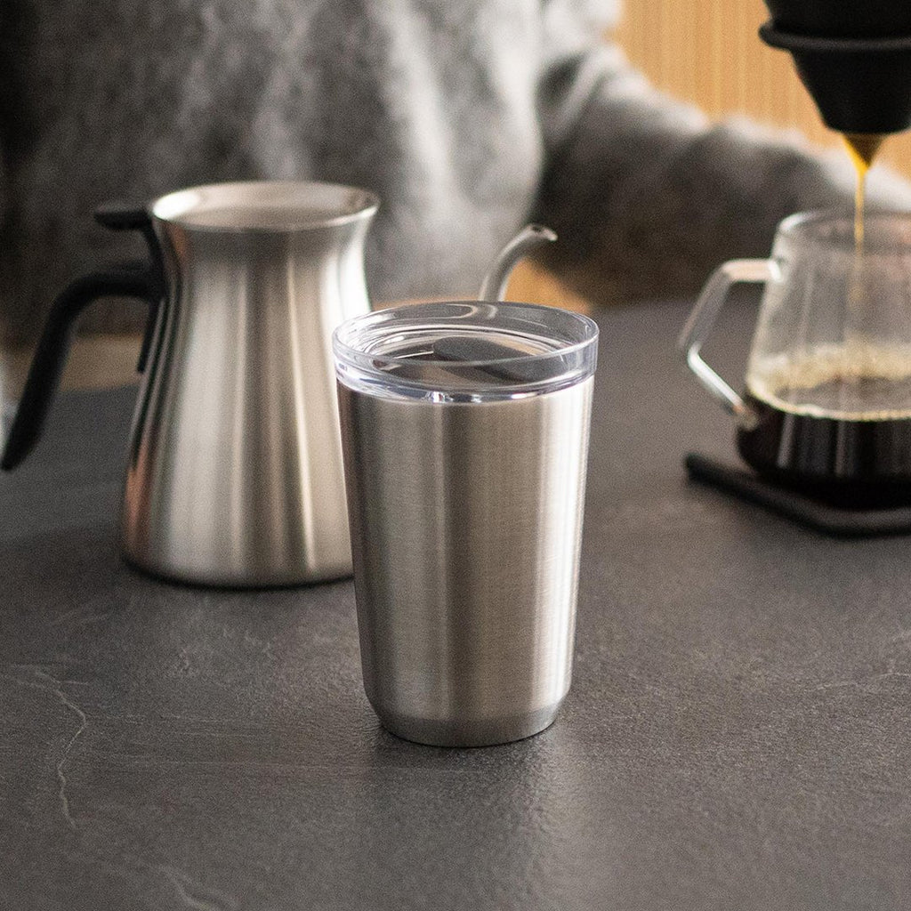 To go travel tumbler - stainless steel - 360ml with plug