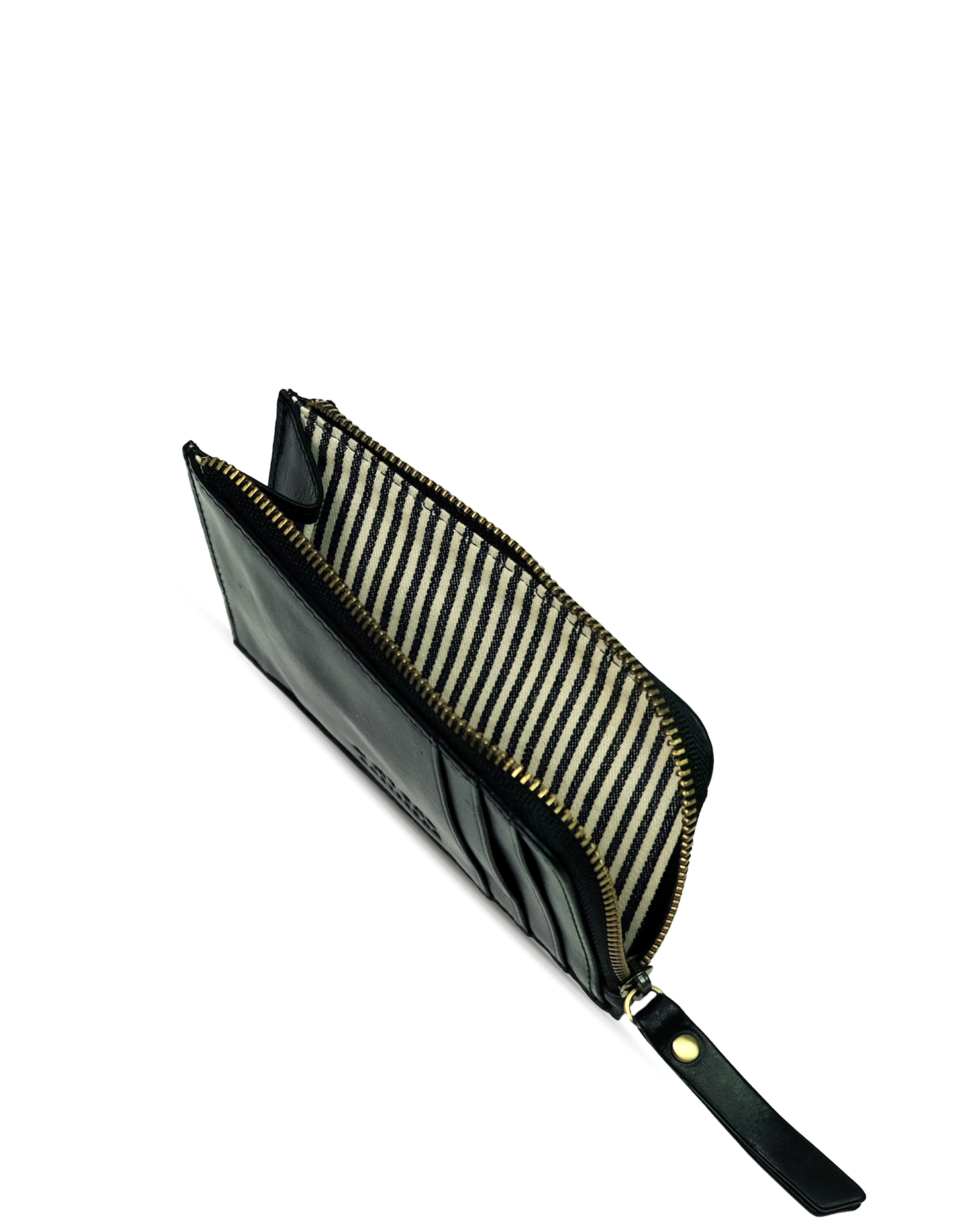 Lola Portemonnee - Zwart Klassiek Leer