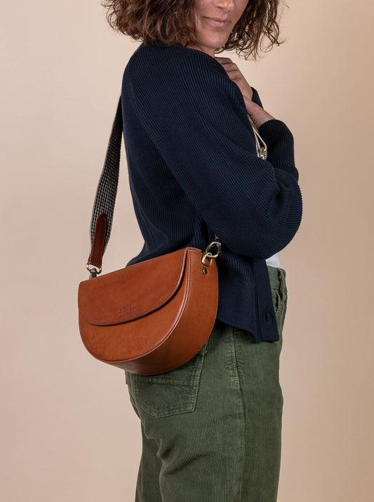 Ava - Cognac Klassiek Leer